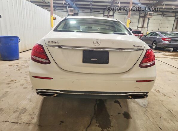 WDDZF4KB6JA392396 2018 MERCEDES-BENZ E White უკანა ხედი