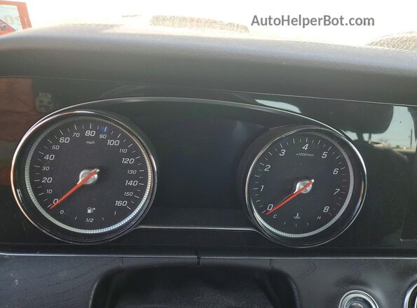 WDDZF4KB6KA552908 2019 MERCEDES-BENZ E White Instrument cluster view