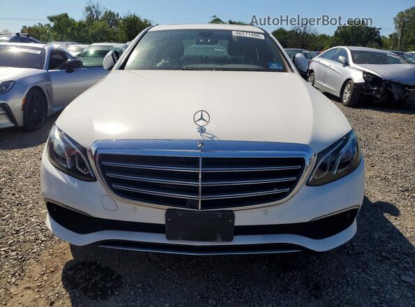 WDDZF4KB6KA552908 2019 MERCEDES-BENZ E White Front view