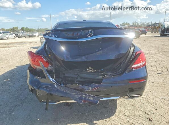 WDDZF4KB6KA616333 2019 MERCEDES-BENZ E Blue Vista trasera