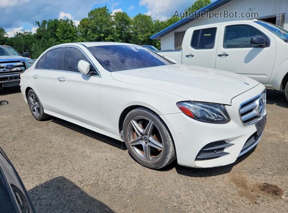 WDDZF4KB7HA036193 2017 MERCEDES-BENZ E White Delantero derecho