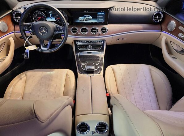 WDDZF4KB7HA036193 2017 MERCEDES-BENZ E White Vista del salpicadero