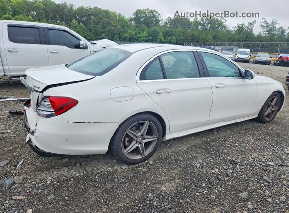 WDDZF4KB7HA050157 2017 MERCEDES-BENZ E White Задня права чверть