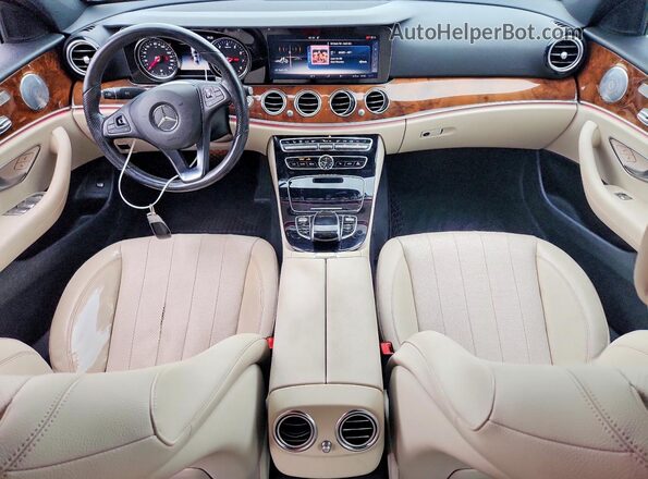 WDDZF4KB7HA050157 2017 MERCEDES-BENZ E White Вид панелі приладів