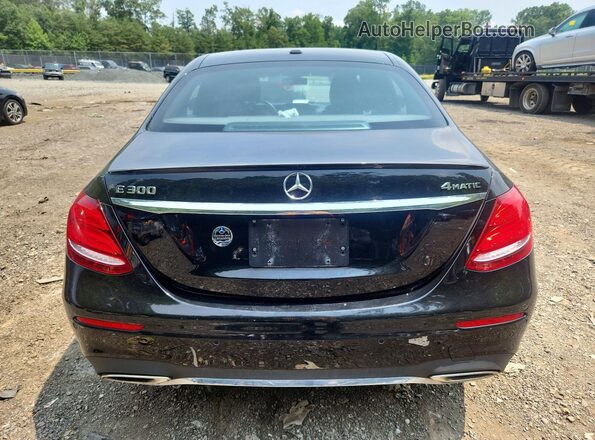 WDDZF4KB7HA078010 2017 MERCEDES-BENZ E Black Вид ззаду