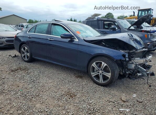 WDDZF4KB7HA181136 2017 MERCEDES-BENZ E Blue წინა მარჯვენა