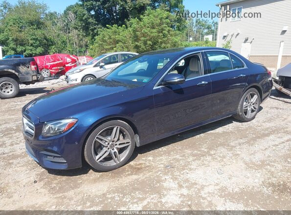 WDDZF4KB7HA285156 2017 MERCEDES-BENZ E-CLASS Blue Przód lewy
