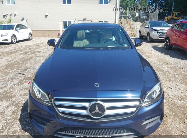 WDDZF4KB7HA285156 2017 MERCEDES-BENZ E-CLASS Blue Widok z przodu