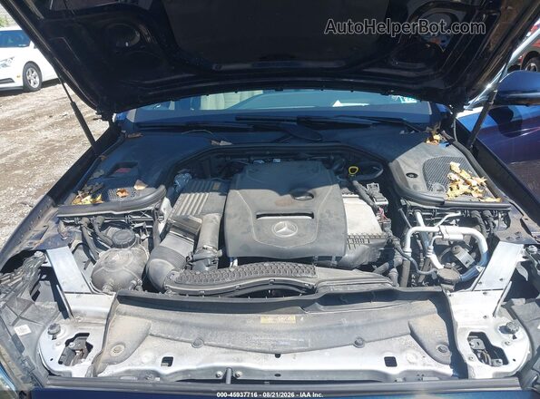 WDDZF4KB7HA285156 2017 MERCEDES-BENZ E-CLASS Blue Widok z tyłu