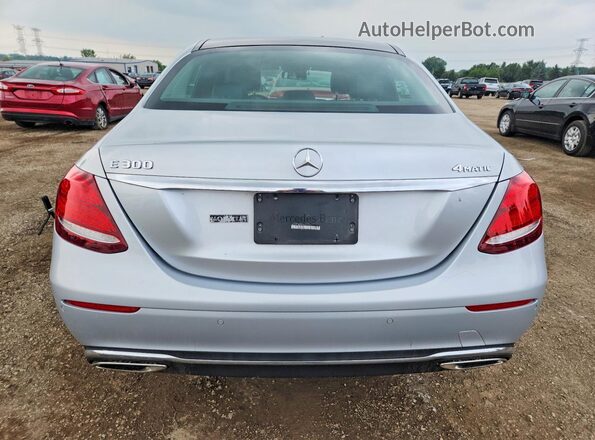 WDDZF4KB8HA064763 2017 MERCEDES-BENZ E Silver უკანა ხედი