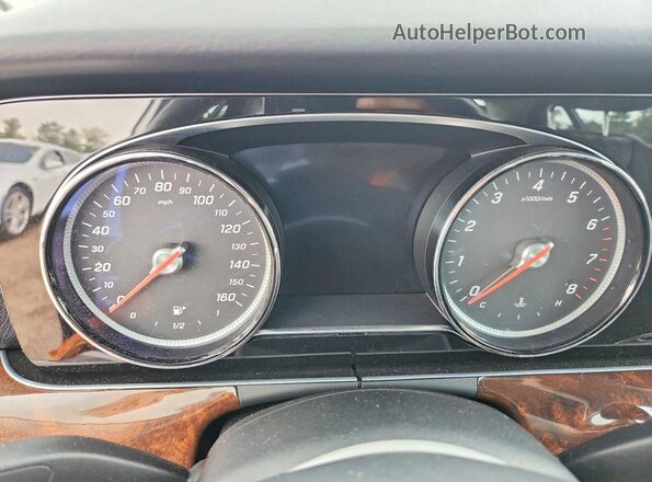 WDDZF4KB8HA064763 2017 MERCEDES-BENZ E Silver ხელსაწყოთა პანელის ხედი