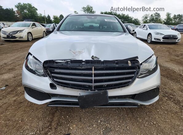 WDDZF4KB8HA064763 2017 MERCEDES-BENZ E Silver წინა ხედი