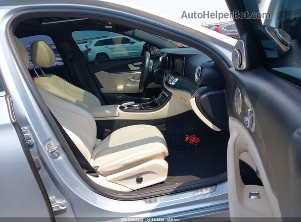 WDDZF4KB8HA077755 2017 MERCEDES-BENZ E-CLASS Silver Front interior view