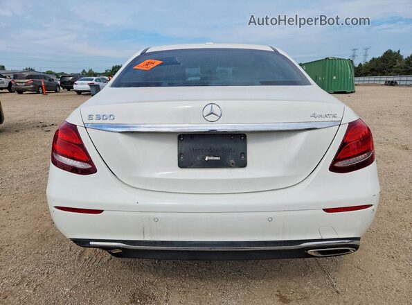 WDDZF4KB8HA150364 2017 MERCEDES-BENZ E White Vista trasera