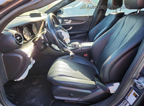 WDDZF4KB8HA185938 2017 MERCEDES-BENZ E Серый Вид салона спереди