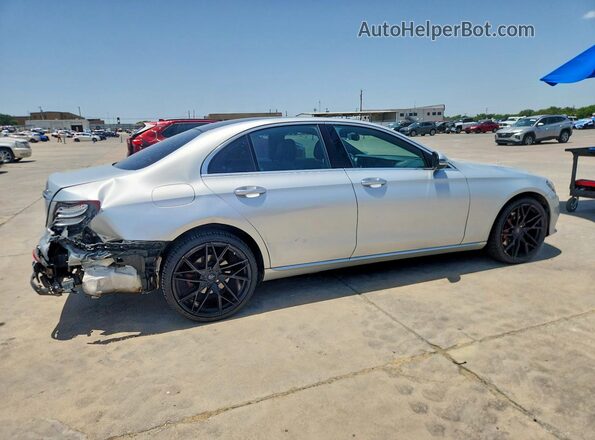 WDDZF4KB8HA199404 2017 MERCEDES-BENZ E Серебряный Задняя правая четверть