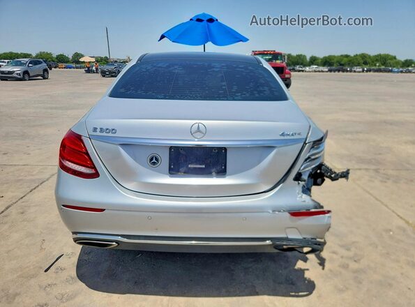 WDDZF4KB8HA199404 2017 MERCEDES-BENZ E Серебряный Вид сзади