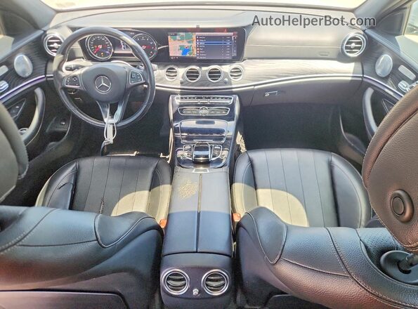 WDDZF4KB8HA199404 2017 MERCEDES-BENZ E Серебряный Вид панели приборов