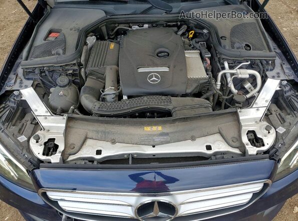 WDDZF4KB8JA458768 2018 MERCEDES-BENZ E Blue Սալոնի հետևի տեսք