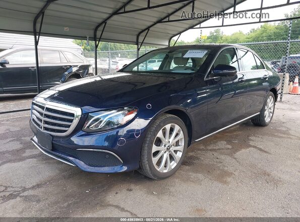 WDDZF4KB8KA577955 2019 MERCEDES-BENZ E-CLASS Dark Blue Vista tres cuartos delantera izquierda