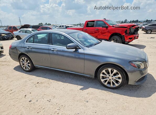 WDDZF4KB9HA073763 2017 MERCEDES-BENZ E Gray Передня права чверть