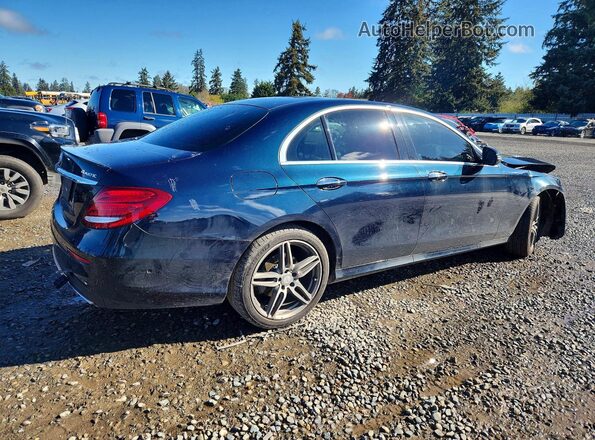 WDDZF4KB9HA081667 2017 MERCEDES-BENZ E Blue Задня права чверть