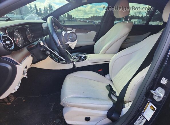 WDDZF4KB9HA081667 2017 MERCEDES-BENZ E Blue Вид салону спереду