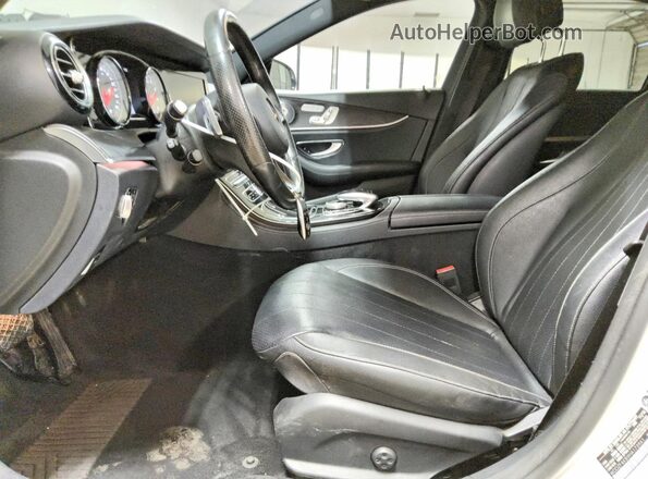 WDDZF4KB9HA173961 2017 MERCEDES-BENZ E White Вид салону спереду