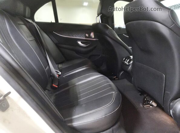 WDDZF4KB9HA173961 2017 MERCEDES-BENZ E White Вид задніх сидінь