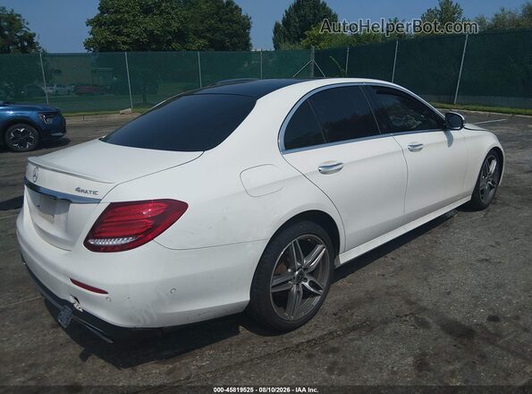 WDDZF4KB9JA394935 2018 MERCEDES-BENZ E-CLASS White უკანა მარჯვენა