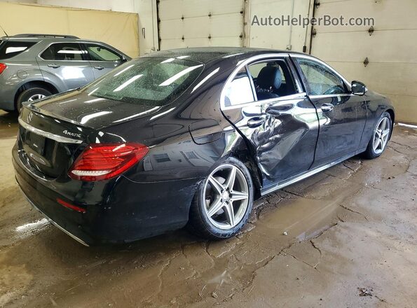 WDDZF4KBXHA052016 2017 MERCEDES-BENZ E Black Tył prawy