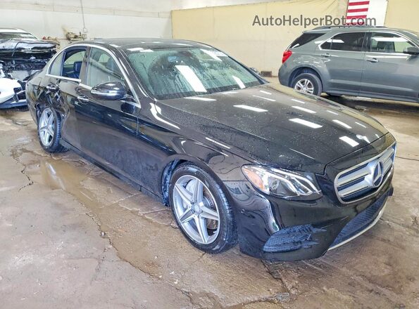 WDDZF4KBXHA052016 2017 MERCEDES-BENZ E Black Przód prawy