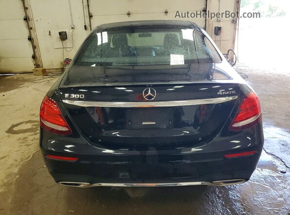 WDDZF4KBXHA052016 2017 MERCEDES-BENZ E Black Widok z tyłu