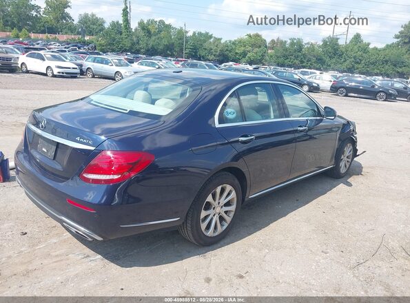 WDDZF4KBXHA096999 2017 MERCEDES-BENZ E-CLASS Blue Задня права чверть