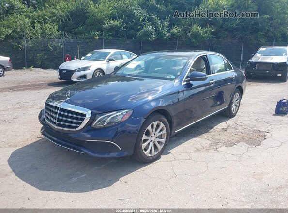 WDDZF4KBXHA096999 2017 MERCEDES-BENZ E-CLASS Blue Передня ліва чверть