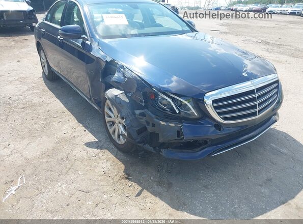 WDDZF4KBXHA096999 2017 MERCEDES-BENZ E-CLASS Blue Вид спереду