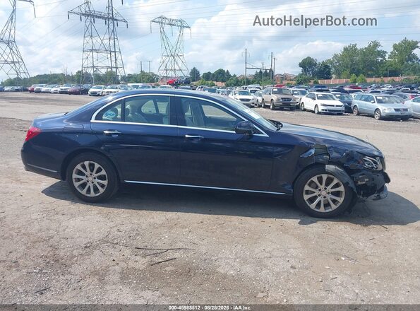 WDDZF4KBXHA096999 2017 MERCEDES-BENZ E-CLASS Blue Вид задньої частини салону