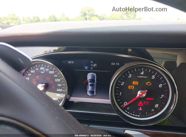WDDZF4KBXHA096999 2017 MERCEDES-BENZ E-CLASS Blue Вид задніх сидінь