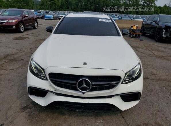 WDDZF4KBXHA221175 2017 MERCEDES-BENZ E Белый Вид спереди