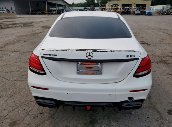 WDDZF4KBXHA221175 2017 MERCEDES-BENZ E Белый Вид сзади
