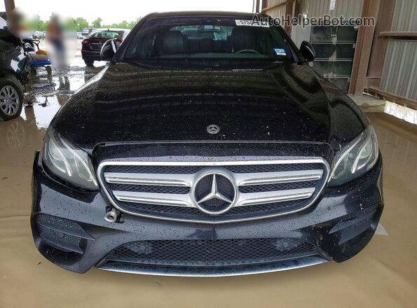 WDDZF4KBXJA379179 2018 MERCEDES-BENZ E Black Вид спереду