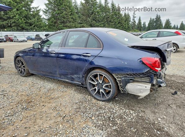 WDDZF6BB9KA602471 2019 MERCEDES-BENZ E Blue Задня ліва чверть