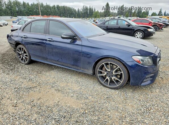 WDDZF6BB9KA602471 2019 MERCEDES-BENZ E Blue Передня права чверть
