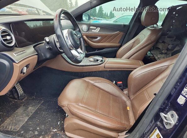 WDDZF6BB9KA602471 2019 MERCEDES-BENZ E Blue Вид салону спереду