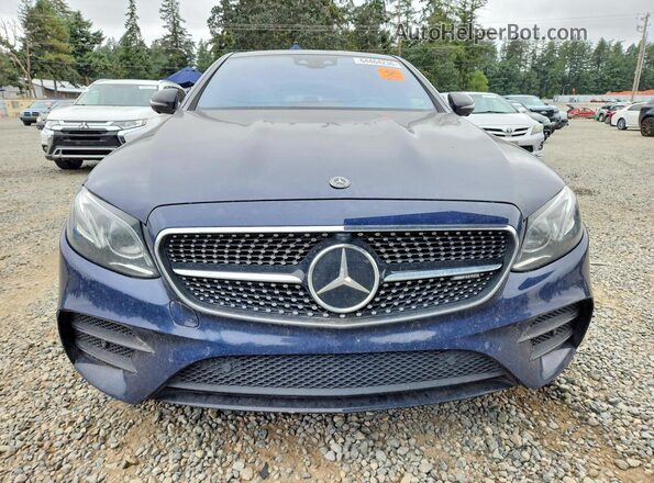 WDDZF6BB9KA602471 2019 MERCEDES-BENZ E Blue Вид спереду