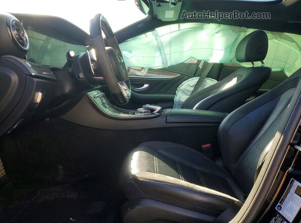 WDDZF6EB0HA158028 2017 MERCEDES-BENZ E Black წინა სალონის ხედი