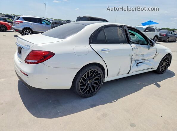 WDDZF6EB2JA402039 2018 MERCEDES-BENZ E Белый Задняя правая четверть