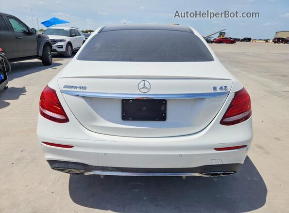 WDDZF6EB2JA402039 2018 MERCEDES-BENZ E Белый Вид сзади