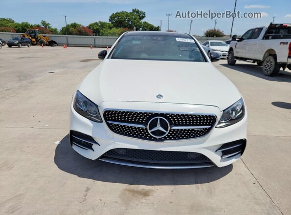 WDDZF6EB2JA402039 2018 MERCEDES-BENZ E Белый Вид спереди