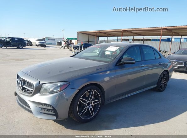 WDDZF6EB3HA173901 2017 MERCEDES-BENZ AMG E 43 Gray Առջևի ձախ երեք քառորդ տեսարան
